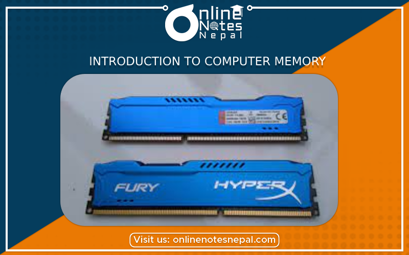 Introduction to Computer Memory -Photo